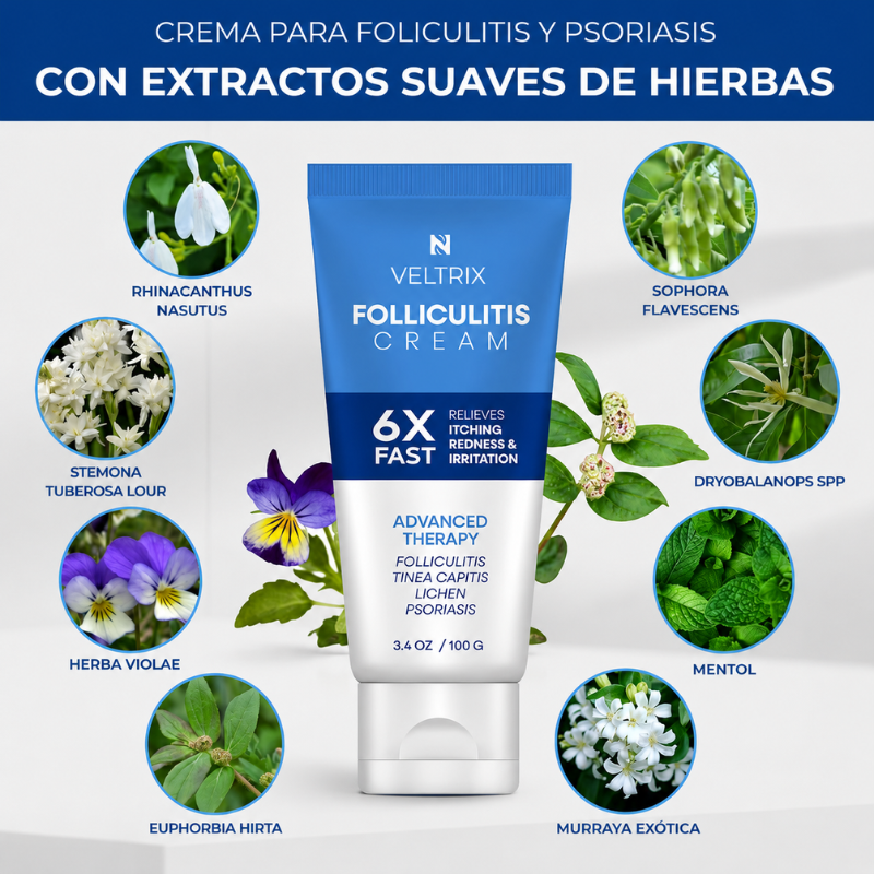 Veltrix™ Crema Intensiva Para Foliculitis