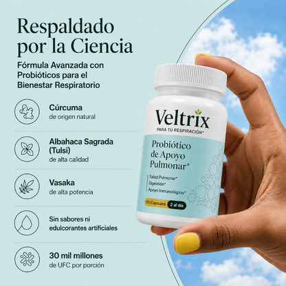 Veltrix™ Probiótico Respiratorio Para Flemas